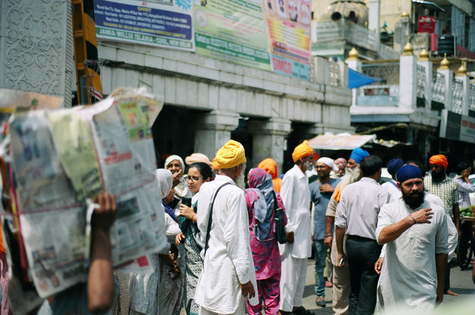 Old Delhi on film.