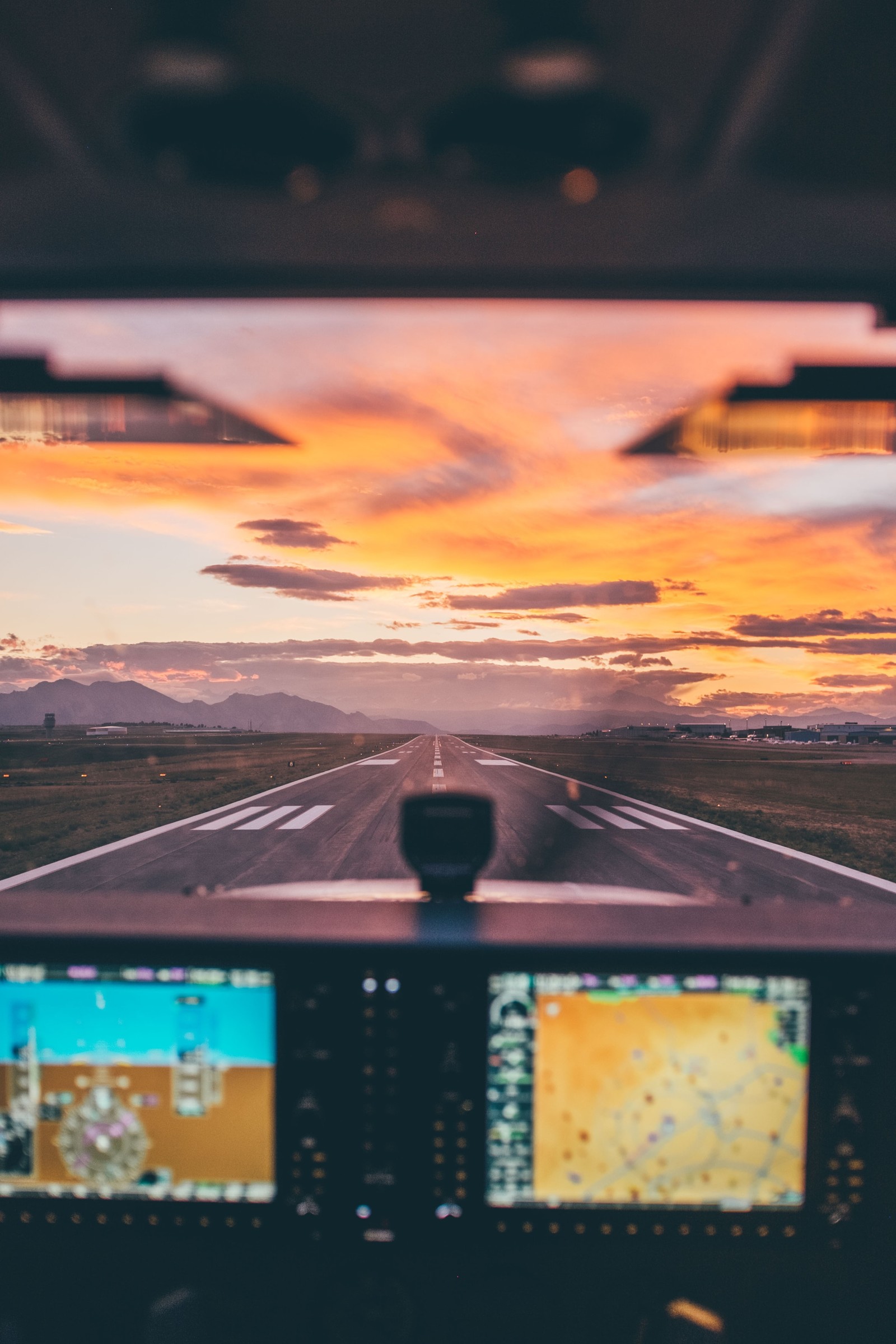 Landing at Rocky Mountain Metro Airport