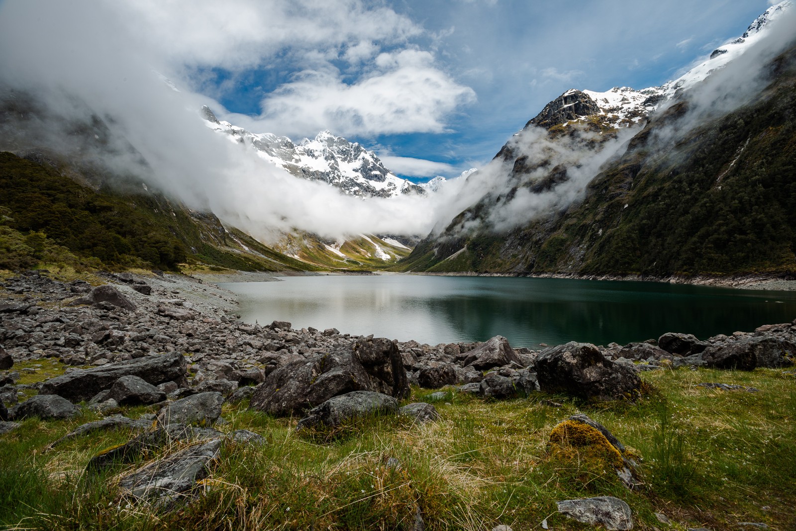 Lake Marian: Fiordland National Park, New Zealand