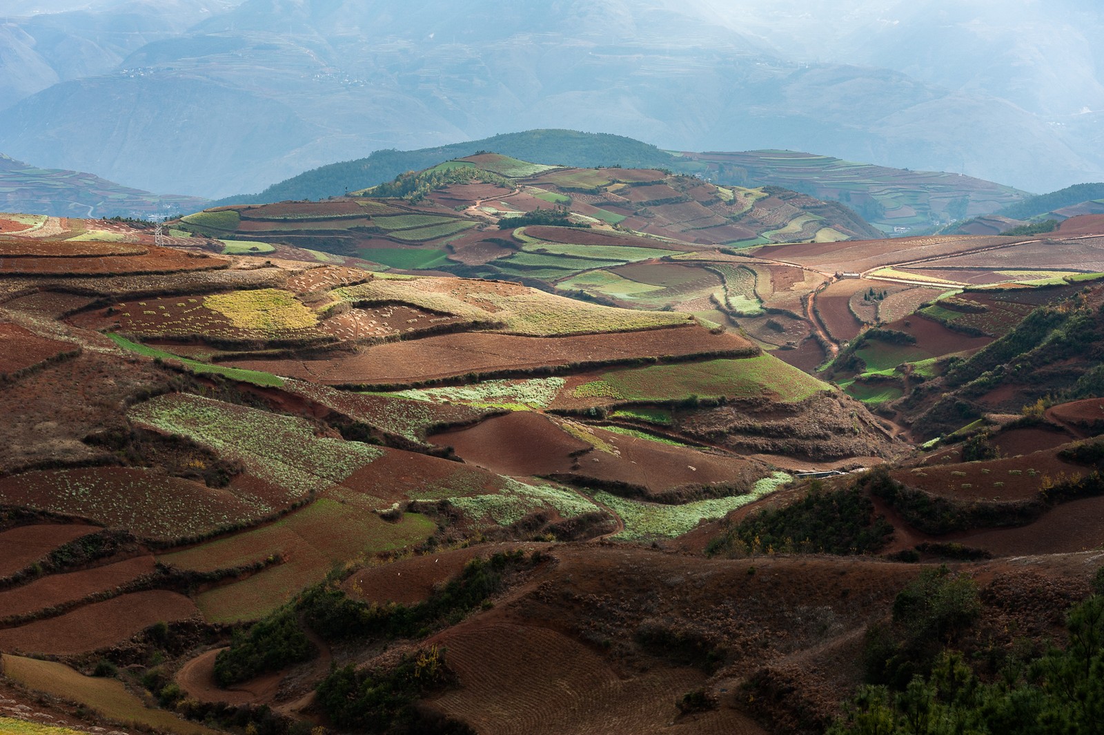 Dongchuan Red Soil, China
