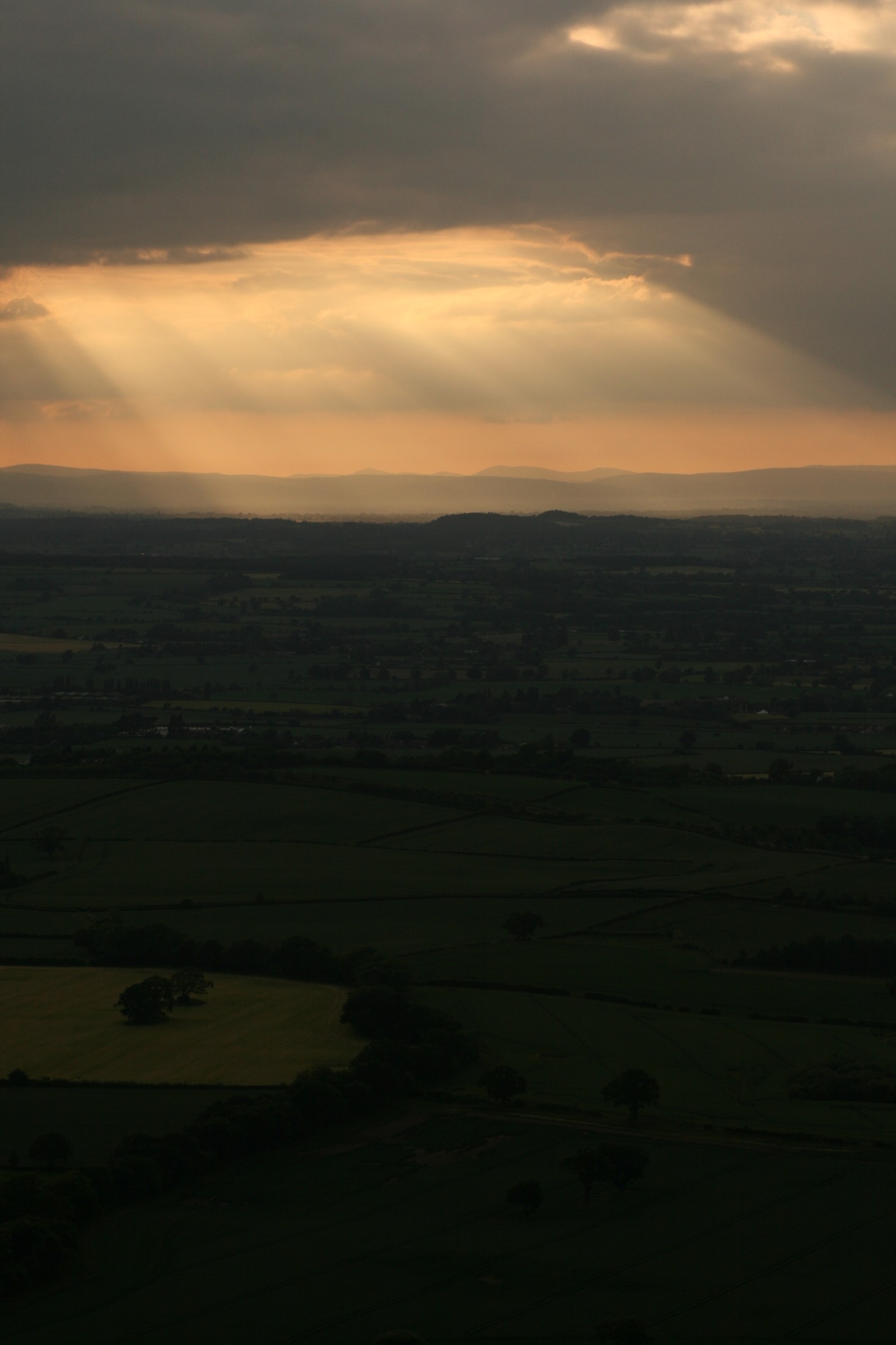 Landscape, Shropshire, from the Wrekin