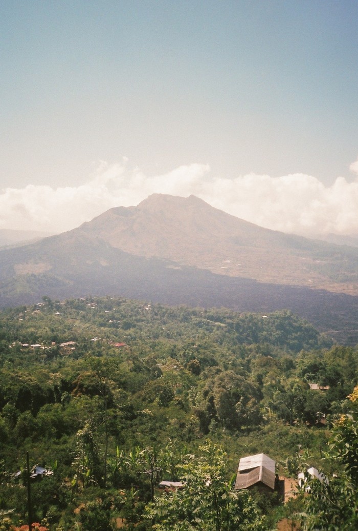Mt Batur active volcano, Bali 