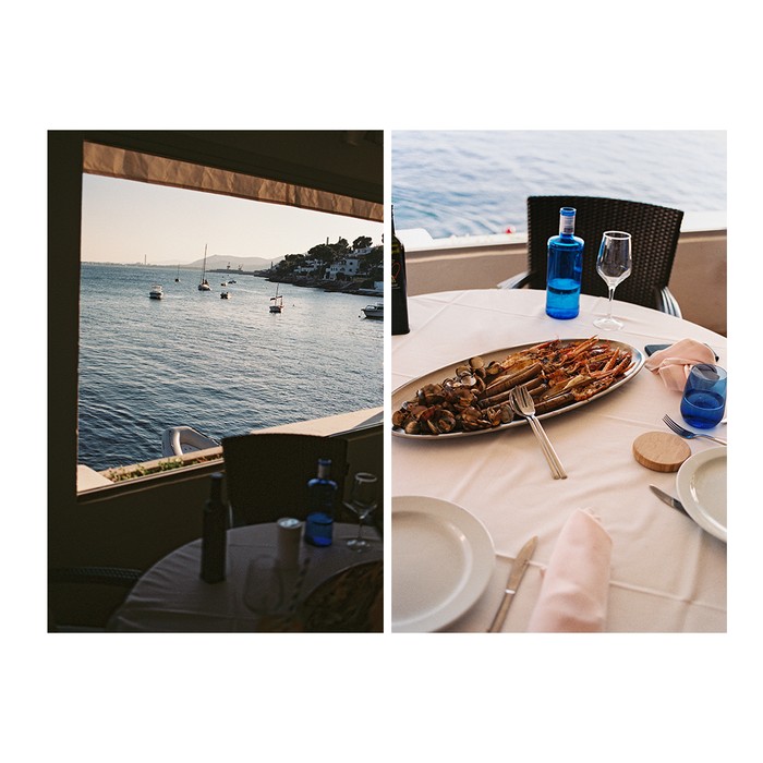 Dinner, Cala Poncet, 2021