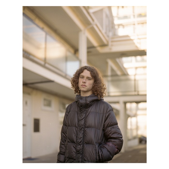 Izzy Cofie in Hackney, 2017